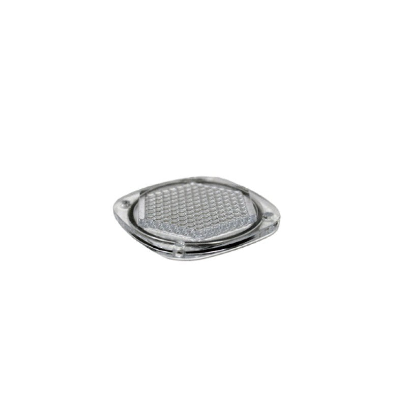 Baja Designs S1 clear replacement lens in Work/Scene pattern with rubber O-ring seal.
