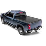 BAK BAKFlip G2 semi-gloss black aluminum hard folding truck bed cover on a 2020-2026 Silverado 2500 HD