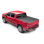 BAK Revolver X2 hard rolling truck bed cover with aluminum slats and black vinyl finish for 6' 9" truck beds.