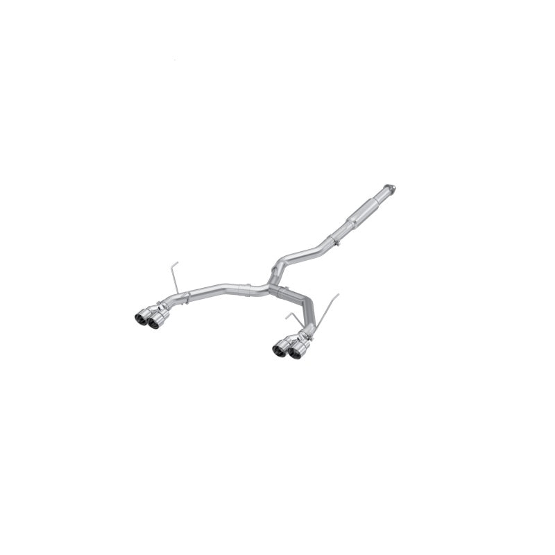 MBRP Armor Pro Series 3-inch T304 stainless steel cat-back exhaust with quad tips for 2022-2026 Subaru WRX.
