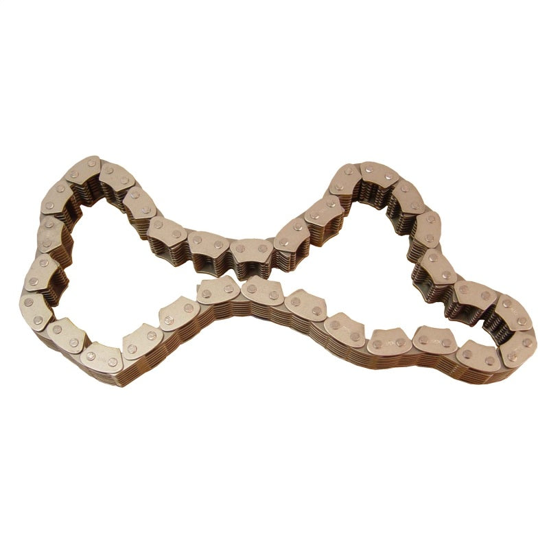 Omix 31-link, 1-inch wide steel transfer case chain for NP231 and NP241 Jeep transfer cases.