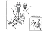 GReddy Type G Oil Block Assembly, .75x16 Thread to -10AN Fittings