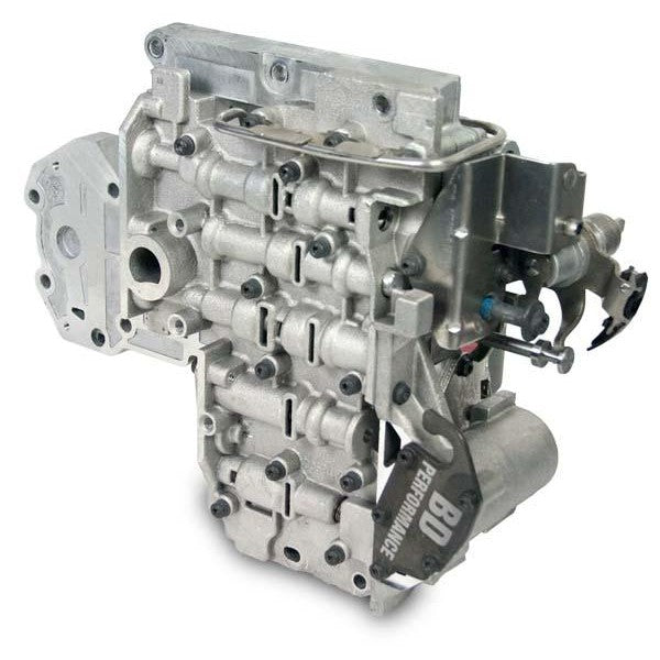 BD Diesel Valve Body Electric Upgrade Kit with metal transducer and Borg Warner solenoid for Dodge 47RE/48RE transmissions.