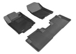 3D MAXpider Kagu Series Black All-Weather Floor Mat Full Set for 2012-2016 Honda CR-V