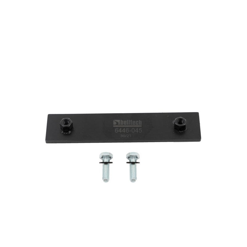 Belltech 4993 powder coated 1/4 inch steel center carrier bearing relocation bracket and hardware for Ford F-150.