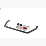 Belltech 5404 solid steel front anti-sway bar in gunmetal grey with polyurethane bushings and Grade 8 hardware.