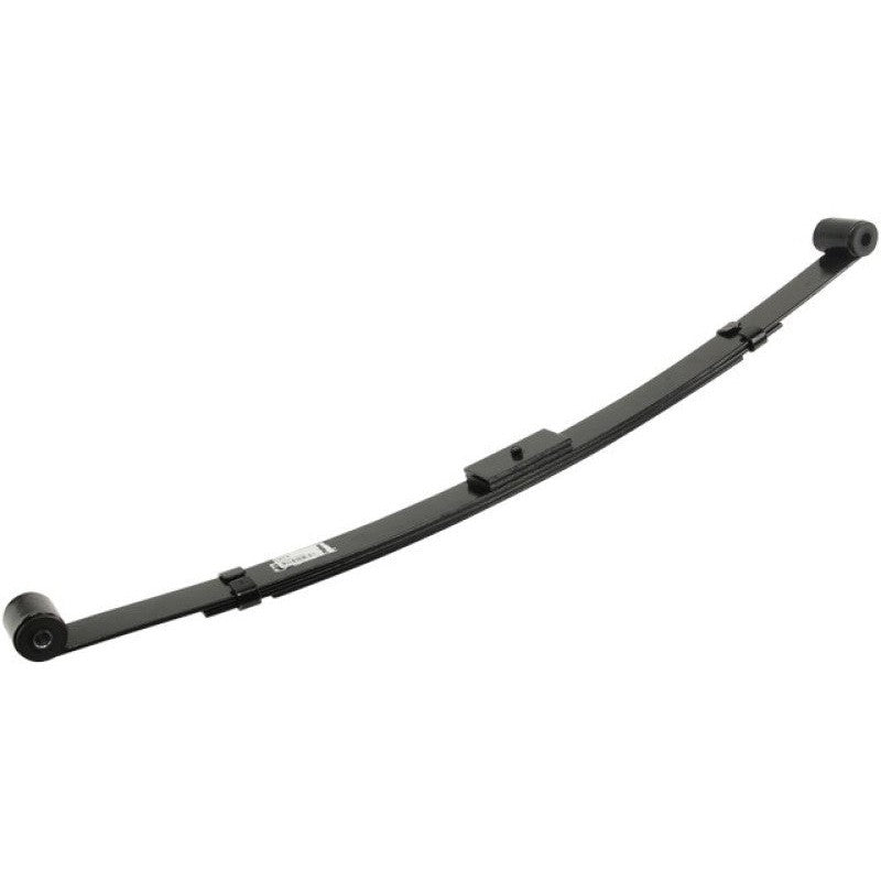 Belltech 5974 3-inch rear lowering leaf spring for 1983-1997 Nissan 720 and D21 pickups.