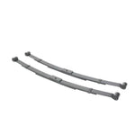 Belltech 2-inch extruded aluminum lowering blocks with Grade 8 U-bolts and mounting hardware.