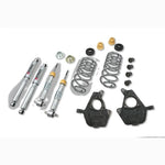 Belltech 739SP Street Performance lowering kit components including shock absorbers, springs, and Grade 8 hardware.