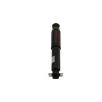 Belltech Nitro Drop 2 twin-tube shock absorber with steel dust cover and high-durometer rubber bushings.