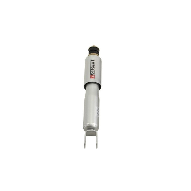 Belltech Street Performance twin-tube shock absorber 310400 with steel dust cover and vulcanized rubber bushings.