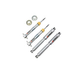 Belltech Street Performance 9504 lowering shocks with twin-tube design, steel dust covers, and rubber bushings.