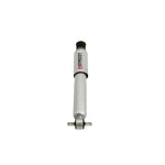 Belltech Street Performance twin-tube shock absorber with 45mm body, steel dust cover, and vulcanized rubber bushings.
