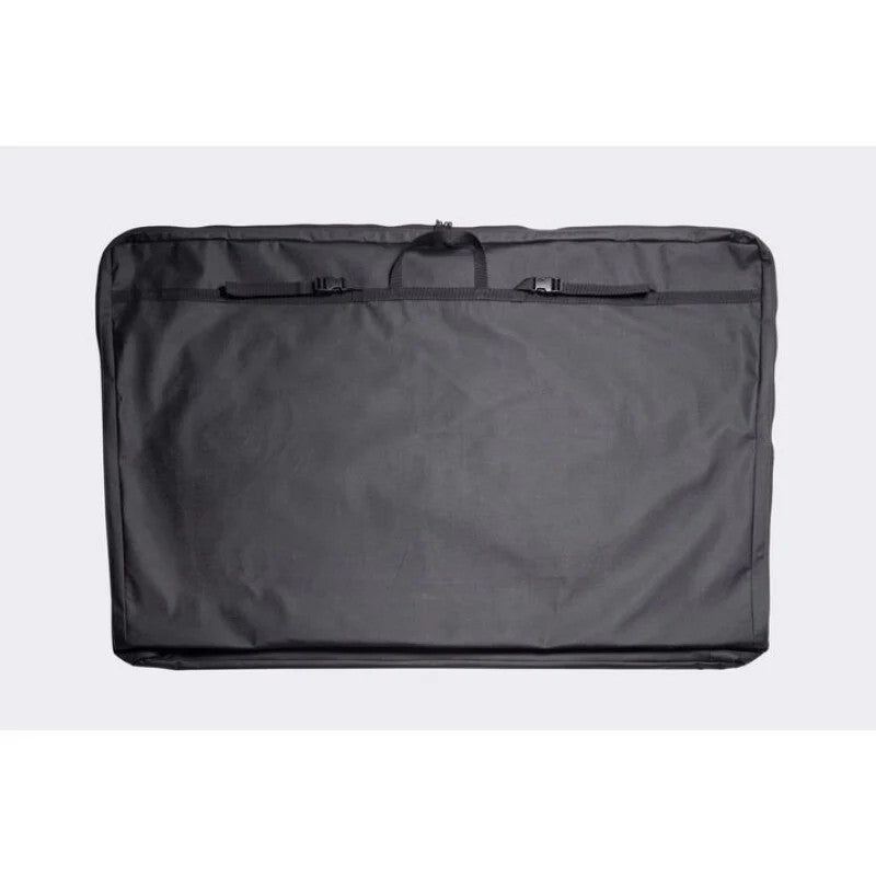 Black Bestop window storage bag with water-resistant fabric for Jeep and Bronco soft top windows