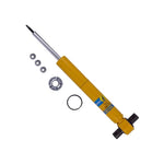 Bilstein B6 4600 series front monotube shock absorber with yellow finish and blue dust boot for 2019-2026 Silverado 1500.