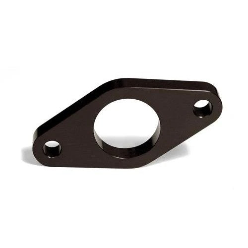 Silver billet aluminum BLOX Racing S2000 clutch master cylinder adapter plate for 1992-2001 Honda and Acura.