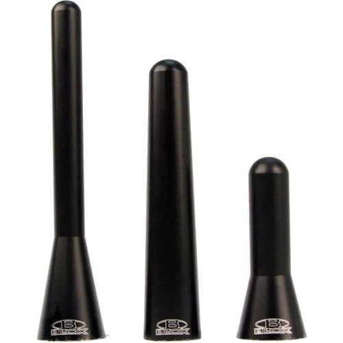 BLOX Racing large black mini antenna mast with M5 x 0.8 threaded base