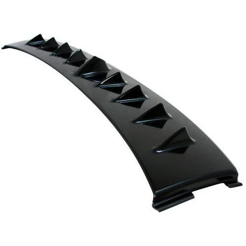 Black ABS plastic BLOX Racing vortex generator for 2003-2006 Mitsubishi Lancer Evolution VIII and IX.