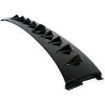 Black ABS plastic BLOX Racing vortex generator for 2003-2006 Mitsubishi Lancer Evolution VIII and IX.
