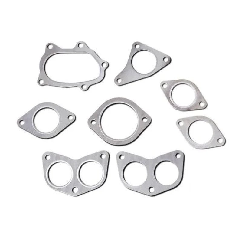 BLOX Racing multi-layer steel 6-layer exhaust gasket set for 2004-2019 Subaru WRX STI