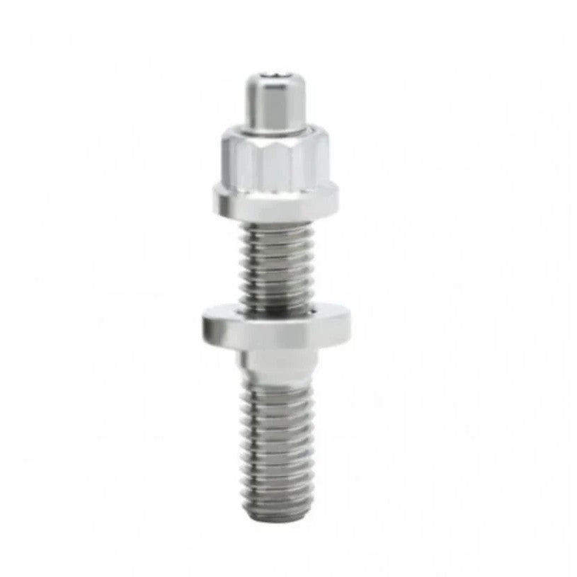 BLOX Racing SUS303 stainless steel intake manifold stud featuring M8 x 1.25mm threads and 55mm total length.