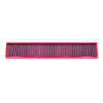 BMC FB986/20 red rectangular replacement panel air filter with alloy mesh for Porsche Panamera II 971