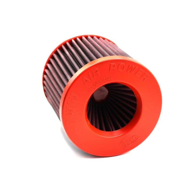 BMC Twin Air universal conical air filter with 90mm inner diameter and black polyurethane top