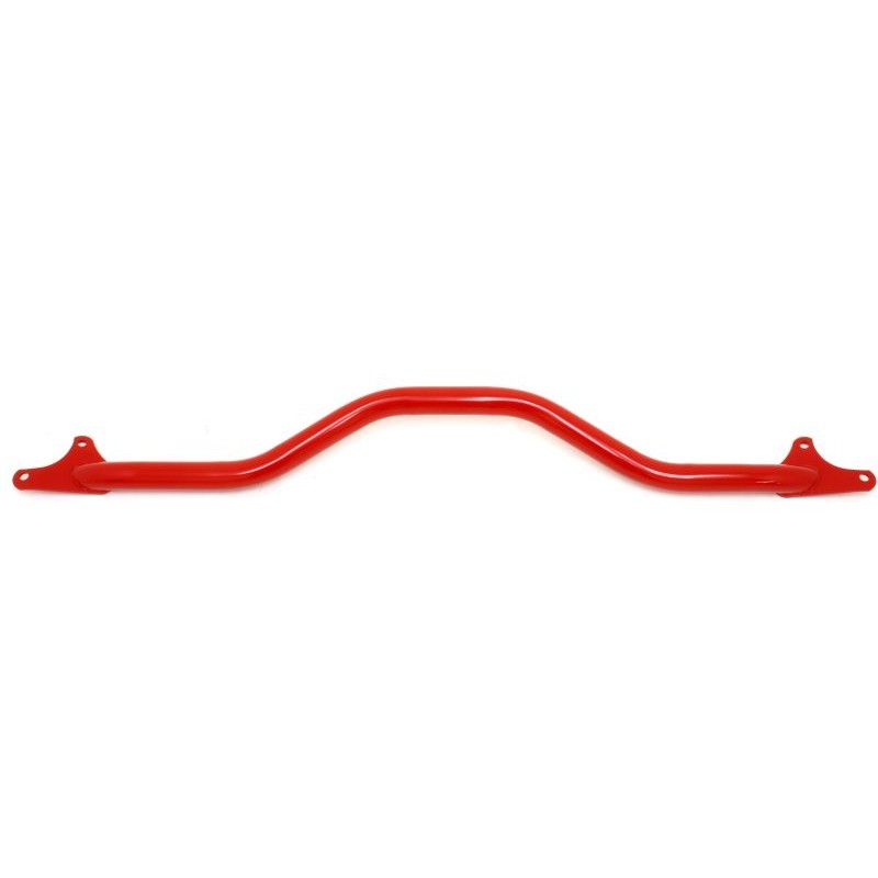 Red powder-coated steel BMR Suspension front strut tower brace for 2004-2006 Pontiac GTO