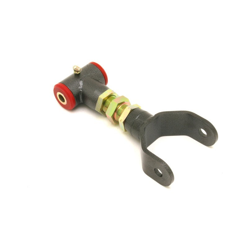 BMR black hammertone adjustable upper control arm for 2005-2010 Mustang with red polyurethane bushings