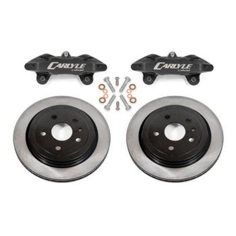 Black BMR Suspension brake conversion kit components for 2008-2009 Pontiac G8