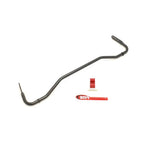 BMR SB013H 22mm hollow adjustable rear sway bar in black hammertone with polyurethane bushings