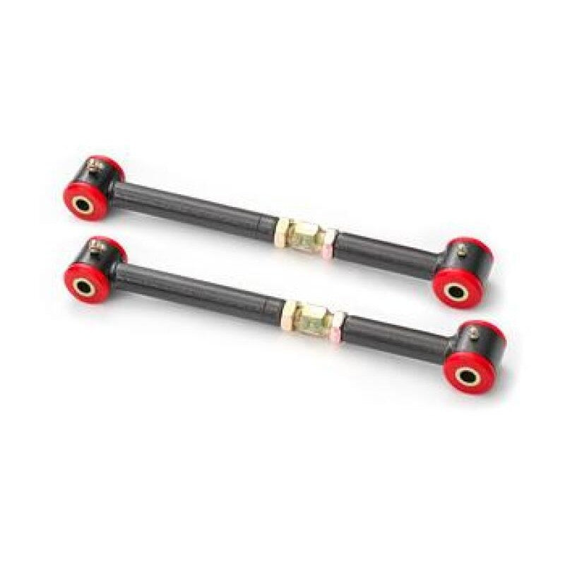 BMR black hammertone adjustable rear toe rod with polyurethane bushings for 2009-2014 Cadillac CTS V.