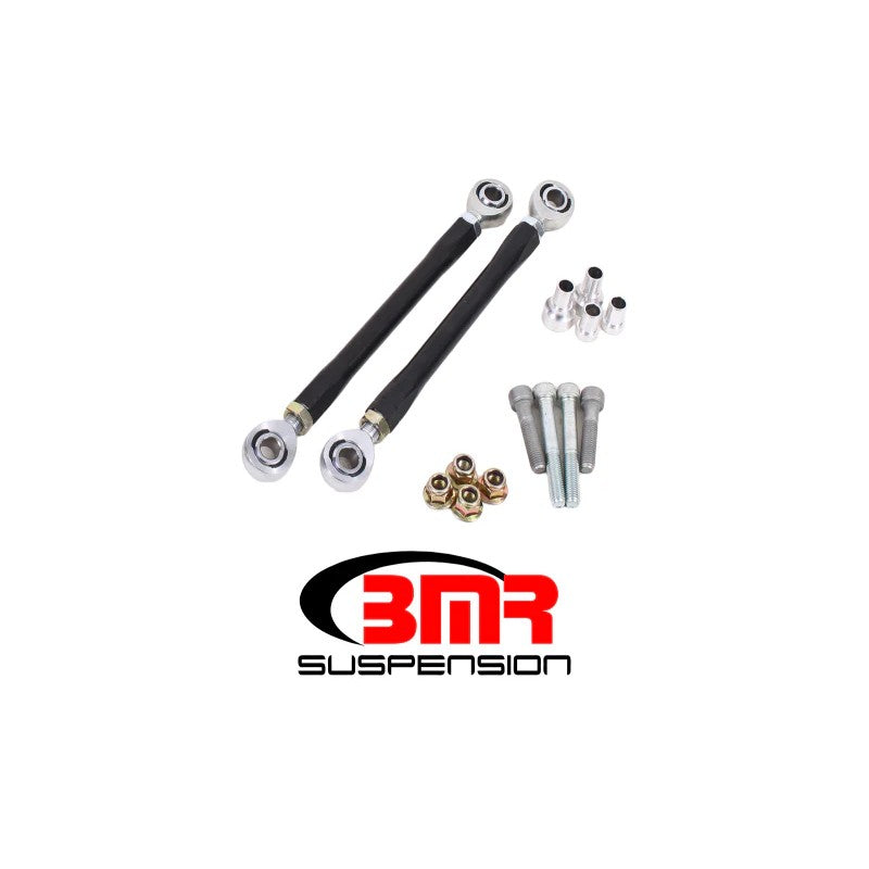 BMR ELK112 black heavy-duty rear sway bar end link kit for 2008-2017 Dodge Challenger