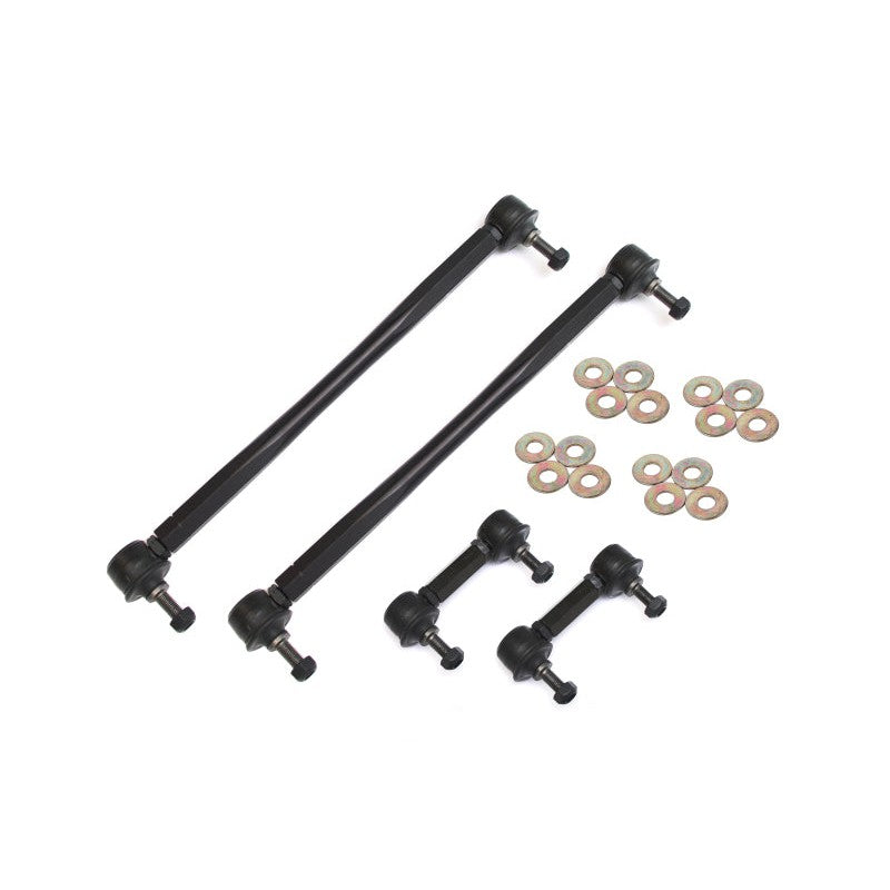 BMR ELK004 heavy-duty black adjustable front and rear sway bar end links for 2010-2011 Chevrolet Camaro