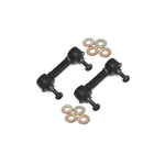 BMR ELK006 black adjustable rear sway bar end links for 2010-2011 Chevrolet Camaro LS, LT, and SS models.