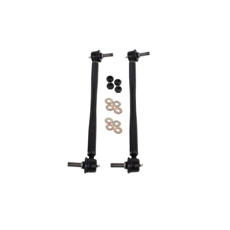 BMR ELK011 black anodized adjustable front sway bar end links for 2012-2015 Chevrolet Camaro