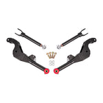 BMR Black Hammertone rear suspension control arms and trailing arms for 15-inch wheel conversion