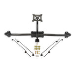 BMR black hammertone powder coated steel bolt-on parachute mount for 2014-2019 Chevrolet Corvette C7