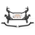 BMR Suspension black hammertone DOM steel tubular K-member for 2015-2024 Ford Mustang