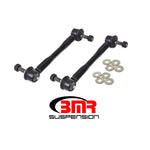 BMR ELK016 black anodized adjustable front sway bar end link kit for 2016-2024 Chevrolet Camaro
