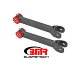 BMR Black Hammertone boxed steel upper trailing arms with polyurethane bushings for 2016-2020 Chevrolet Camaro.