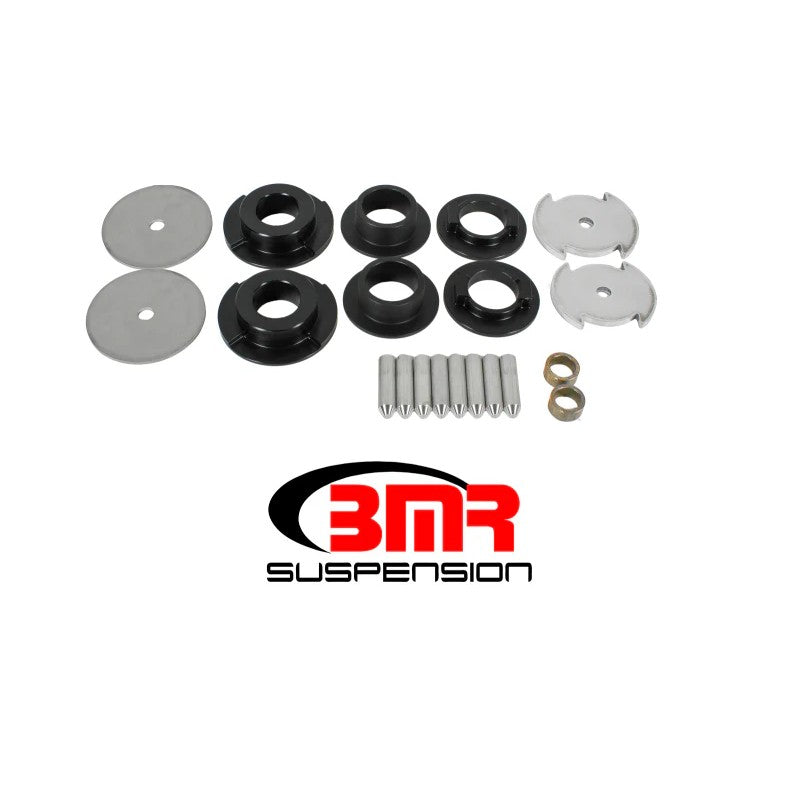BMR Suspension BK063 Rear Cradle Lockout Bushing Kit in Black for 2016-2024 Chevrolet Camaro