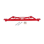 Red BMR Suspension 1.25-inch Chrome-moly rear of rear cradle brace for 2016-2024 Chevrolet Camaro