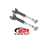 BMR UTCA063H black hammertone on-car adjustable upper control arms with chrome-moly rod ends for 2016-2020 Camaro.