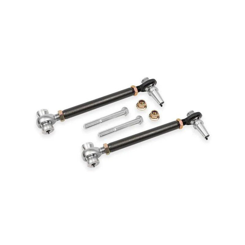 BMR black hammertone front double adjustable lower control arms for 2016-2024 Chevrolet Camaro.