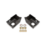 BMR Suspension black hammertone rear shock mount skid plates for 2021-2024 Ford Bronco