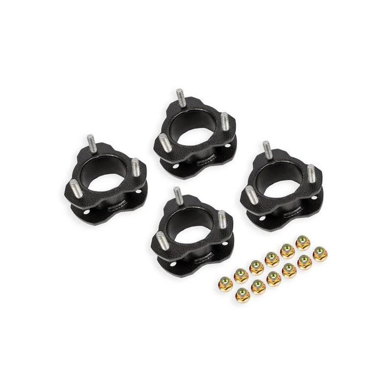 BMR black hammertone 2-inch front leveling kit spacers for 2021-2024 Ford Bronco
