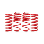 BMR SP463R red powdercoated lowering springs for 1978-1987 GM G-Body V8 vehicles.