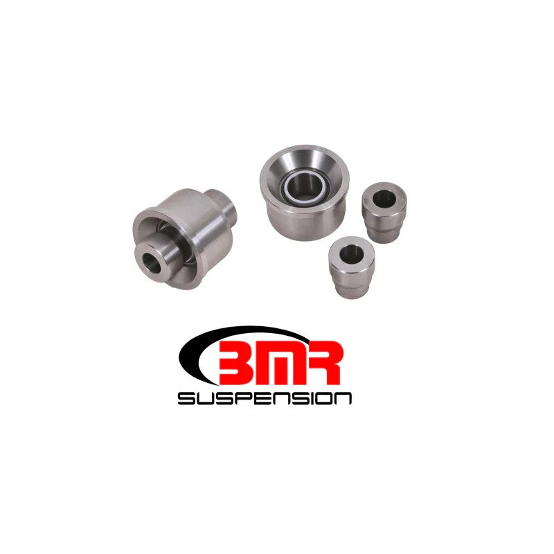BMR BK075 stainless steel differential housing spherical bearings and aluminum spacers for 1979-2004 Ford Mustang