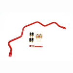 BMR red powdercoated 25mm hollow rear sway bar with polyurethane bushings and TIG-welded end links for 82-02 F-Body.